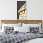 Oude Griekse Architectuur, Tempel van Athena Canvas Afdruk (Insitu (Slaapkamer))