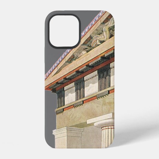 Oude Griekse Architectuur, Tempel van Athena iPhone Hoesje (Achterkant)
