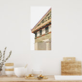 Oude Griekse Architectuur, Tempel van Athena Poster (Keuken)
