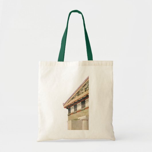 Oude Griekse Architectuur, Tempel van Athena Tote Bag (Voorkant)