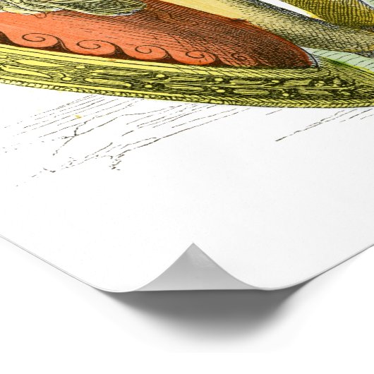 Oude Griekse arriors Poster (Hoek)