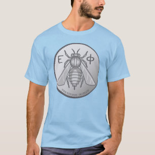 Oude Griekse Bee Tetradrachm Munt uit Ephesos T-shirt