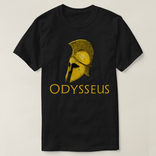 Oude Griekse epic Myth odysseus Trojan Oorlog T-shirt (Design voorkant)