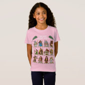 Oude Griekse goden T-shirt (Voorkant volledig)