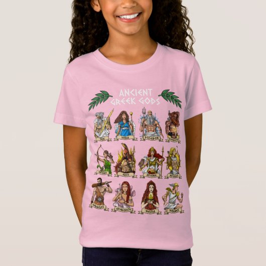 Oude Griekse goden T-shirt (Voorkant)