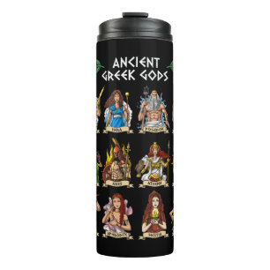 Oude Griekse goden Thermosbeker