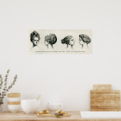 Oude Griekse haarstijlen Poster (Keuken)