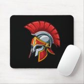 Oude Griekse Korinthische helm Muismat (Met muis)