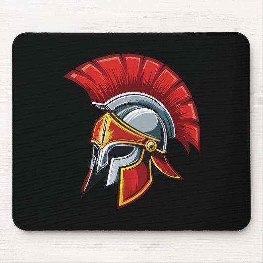 Oude Griekse Korinthische helm Muismat (Voorkant)