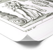 Oude Griekse legendarische cijfers Poster (Hoek)