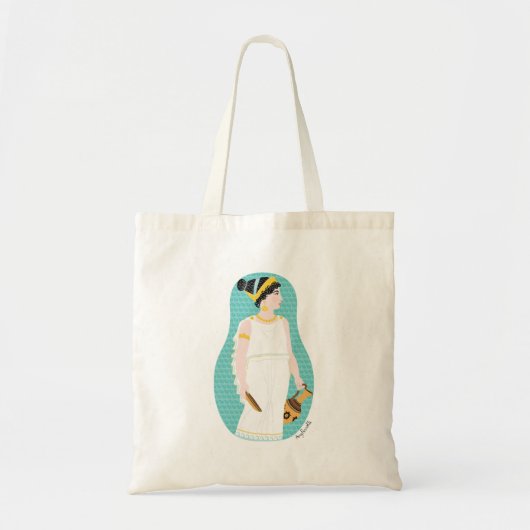 Oude Griekse Matryoshka-tas Tote Bag (Voorkant)