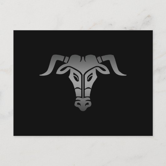 Oude Griekse minotaur Briefkaart (Voorkant)