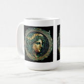 Oude Griekse Mystery Classic Mok, 15 oz Koffiemok (Voorkant links)