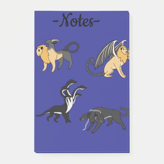 Oude Griekse mythologie Post-it® Notes (Voorkant)
