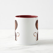 Oude Griekse mythologische beest Griffin Mok (Midden)