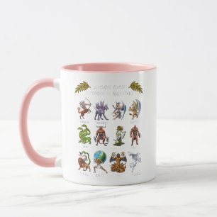 Oude Griekse mythologische monsters Mok