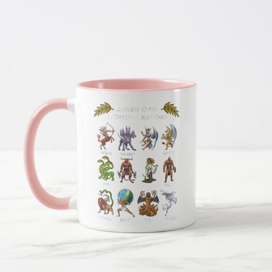 Oude Griekse mythologische monsters Mok (Links)