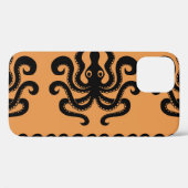 Oude Griekse octopus, golfpatroon Case-Mate iPhone Case (Achterkant (horizontaal))