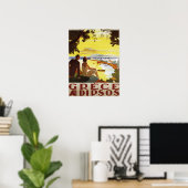Oude Griekse Posterprint Poster (Thuiskantoor)