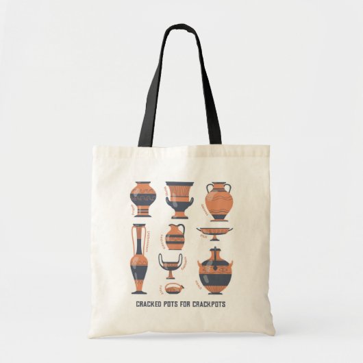 Oude Griekse potten: potten Tote Bag (Voorkant)
