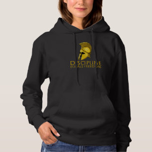 Oude Griekse Span Helmet Discipline staat gelijk a Hoodie