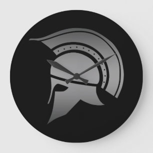 Oude Griekse Spartan Helmet Grote Klok