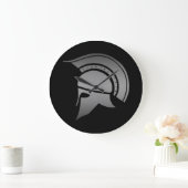 Oude Griekse Spartan Helmet Grote Klok (Huis)