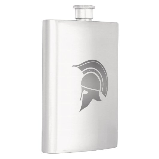 Oude Griekse Spartan Helmet Heupfles (Rechts)