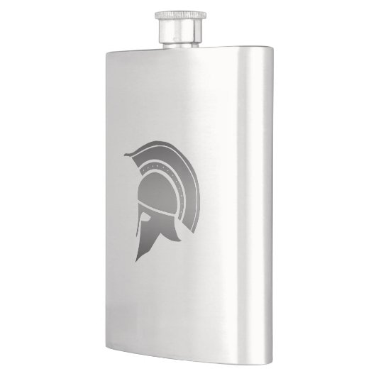 Oude Griekse Spartan Helmet Heupfles (Links)