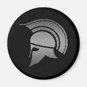 Oude Griekse Spartan Helmet Magneet (Voorkant)