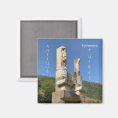 Oude Griekse stad Ephesos Magneet (Voorkant / Achterkant)