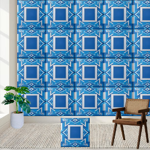 Oude Griekse Tegels Blauw en Wit Wall Floor Tegel Tegeltje