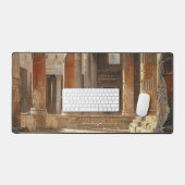 Oude Griekse tempelruiten Bureaumat (Keyboard & Muis)