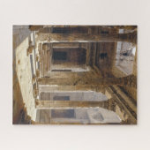 Oude Griekse tempelruiten Legpuzzel (Horizontaal)