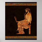 Oude Griekse zakenman Poster (Voorkant)