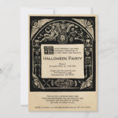 Oude Griezeld Grensoverschrijdende Rouwstijl Kaart (Voorkant)