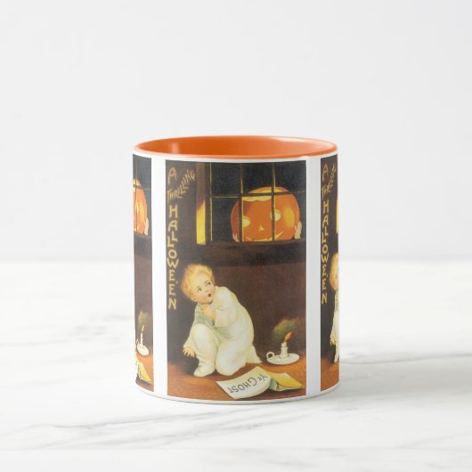 Oude Griezeld Thrillende Halloween van Ellen Claps Mok (Midden)