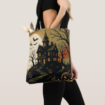 Oude Griezeldonk Halloween Boodschappentas