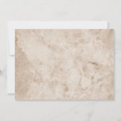 Oude griezelige zombiepop Halloween-feest Kaart (Achterkant)