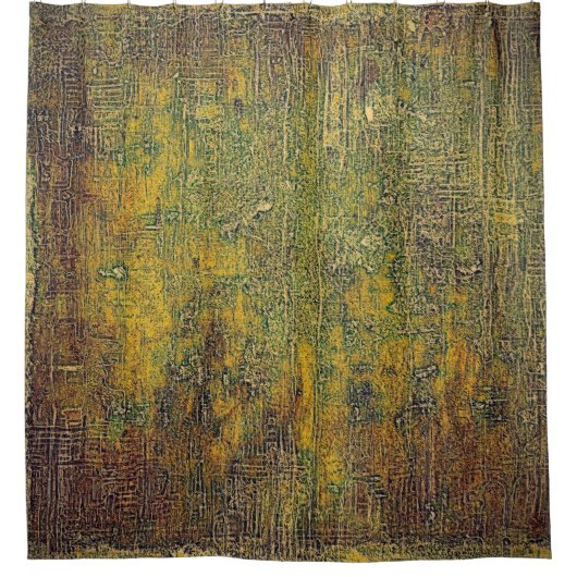 Oude grijze achtergrond of verouderde shabbytextuu douchegordijn (Voorkant)