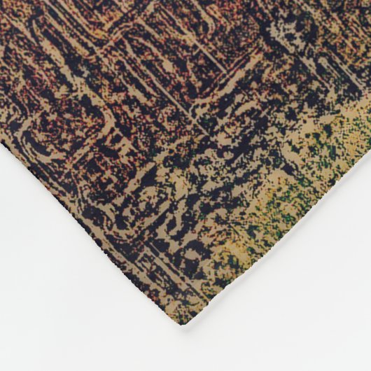 Oude grijze achtergrond of verouderde shabbytextuu fleece deken (Hoek)