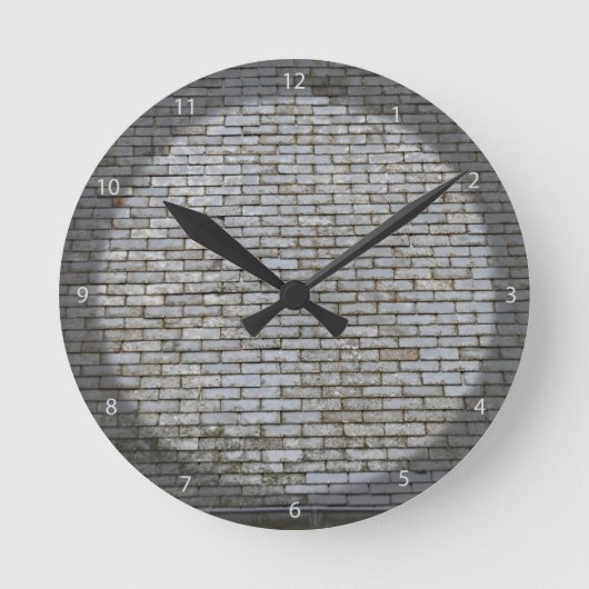 Oude grijze Tegels dakbedekking Ronde Klok (Voorkant)