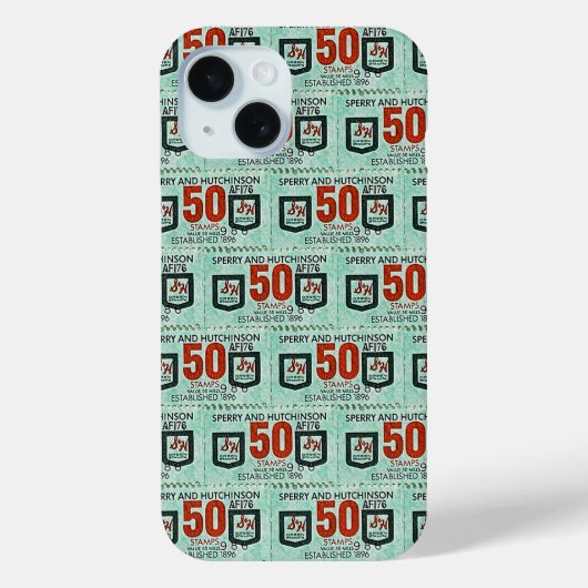 Oude groene strepen Case-Mate iPhone case (Achterkant)