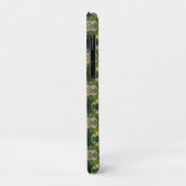 Oude groene witte oranje bloempatroon   Case-Mate iPhone case (Achterkant/links)