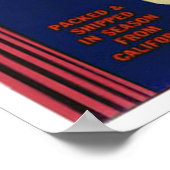 oude groenten en fruit poster (Hoek)