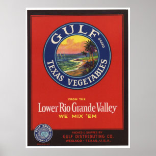 oude groenten kratelmerken poster