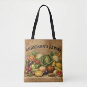 Oude Groentetuin Tote Bag (Voorkant)