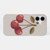 Oude Groep Kersen iPhone 16 Hoesje (Achterkant horizontaal)