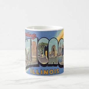 Oude groet uit Chicago Koffiemok