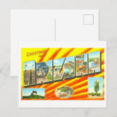 Oude groeten uit Arizona Briefkaart (Voorkant / Achterkant)